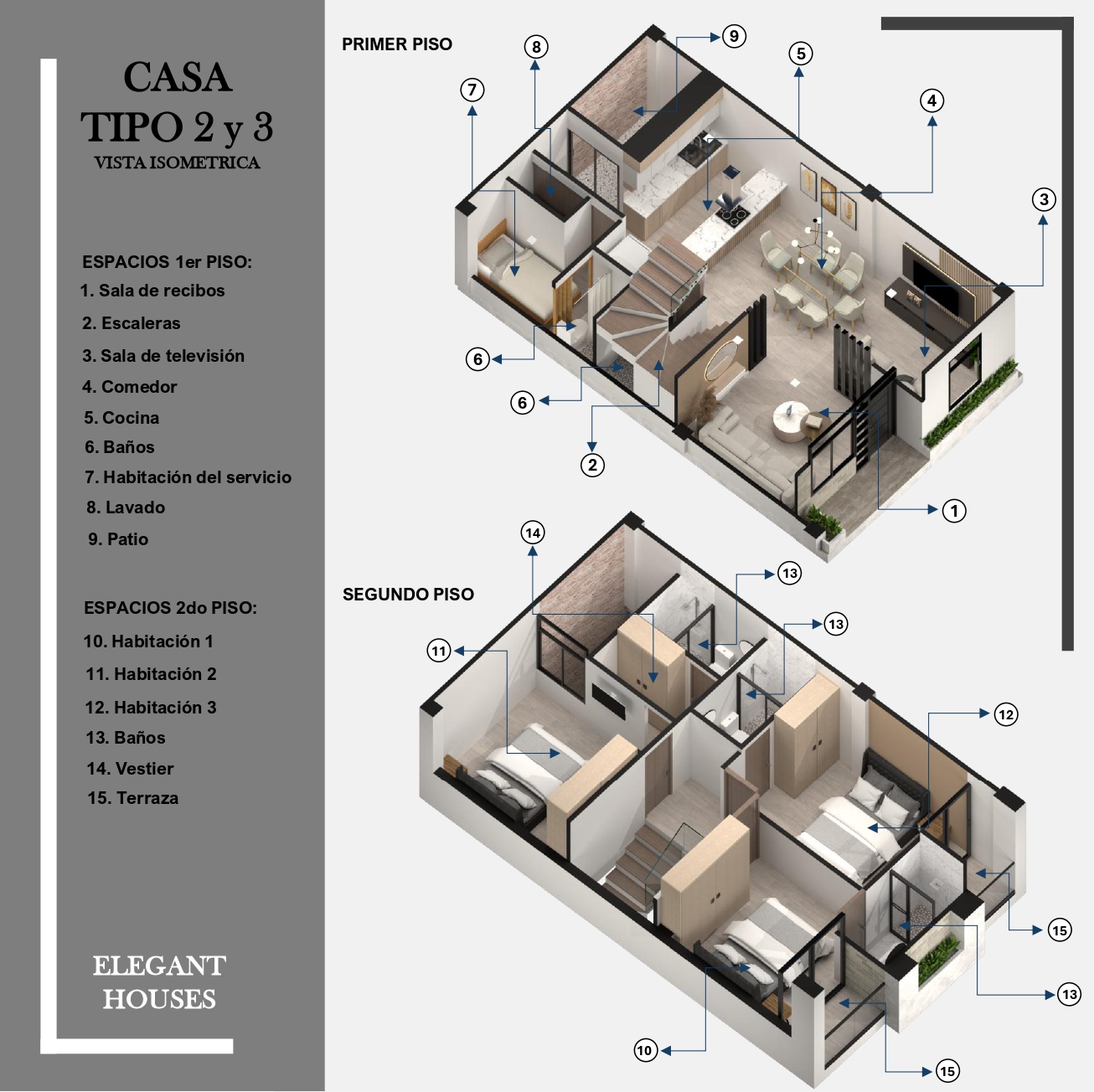 Casa Tipo 4 — floor plan